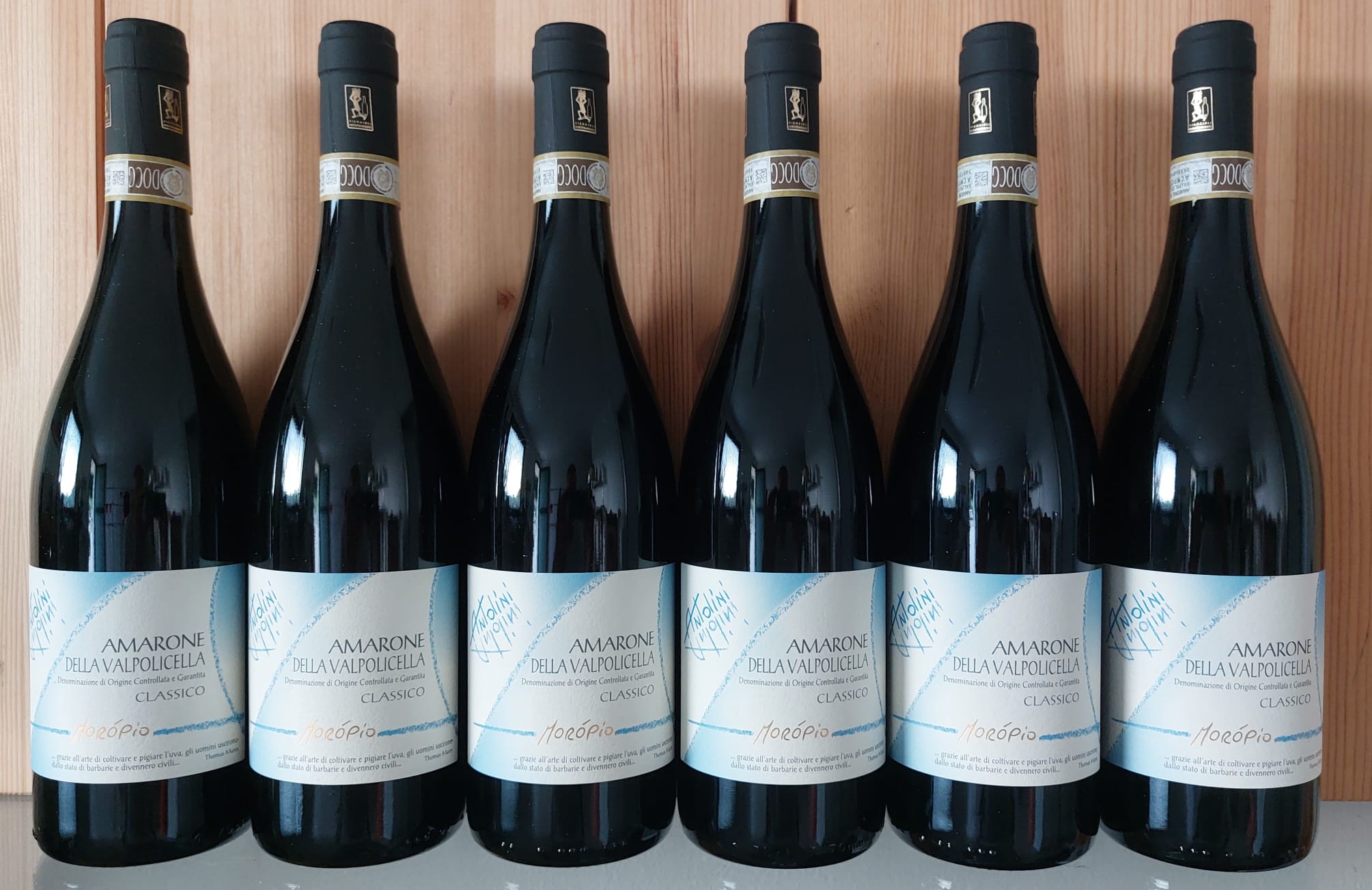 Antolini <br> Amarone della Valpolicella DOCG <br> Moropio <br> 6 Bottles