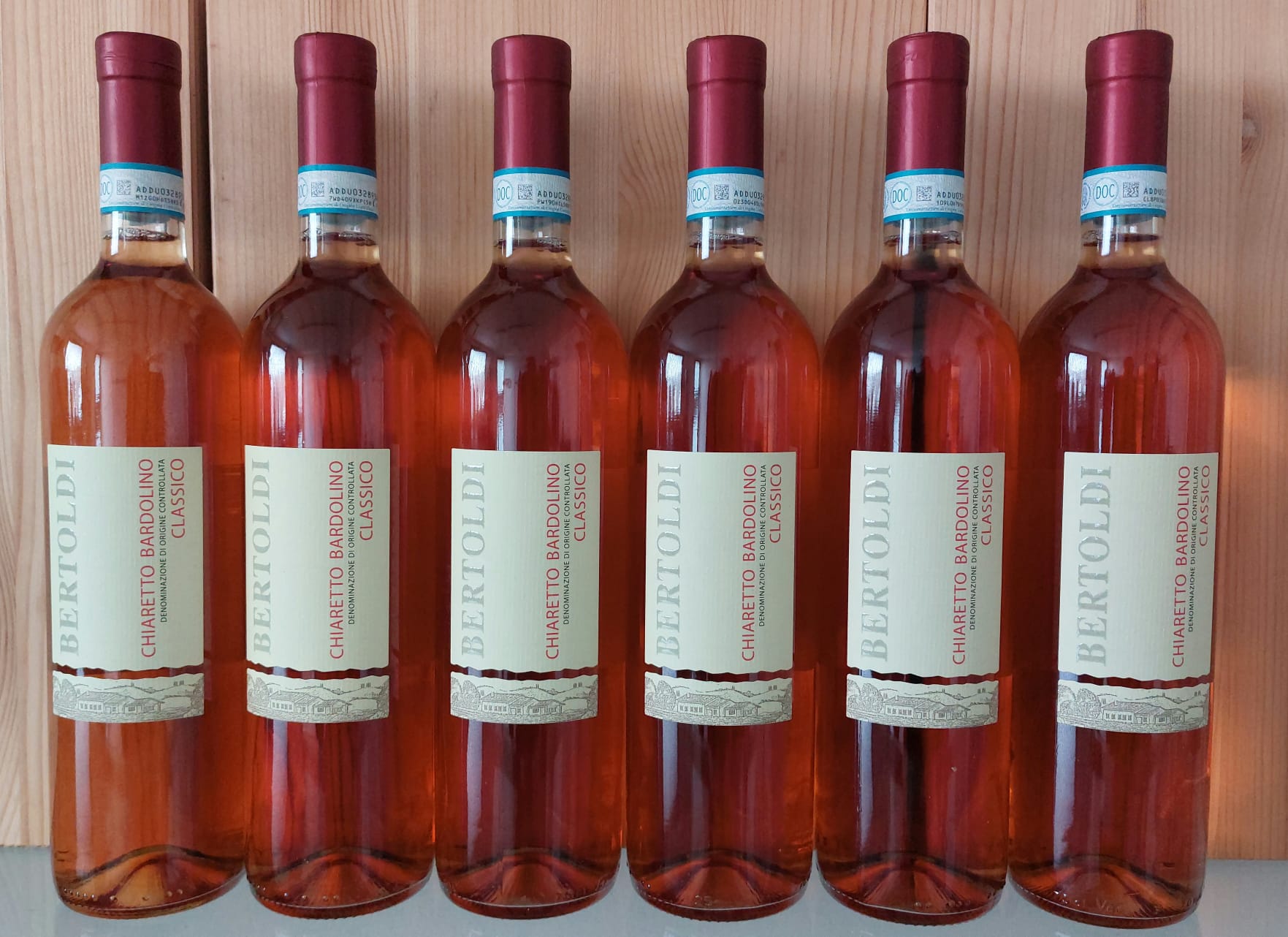 Bertoldi <br> Chiaretto Bardolino DOC <br> Classico <br> 6 bottles