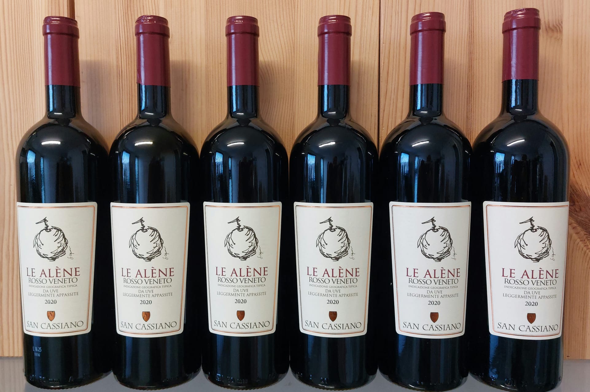 San Cassiano <br> Rosso Veneto IGT <br> Le Alene <br> 6 Bottles