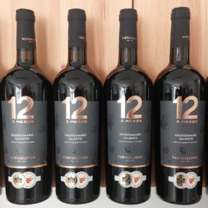 Varvaglione <br> Negroamaro del Salento IGP <br> 12 e mezzo <br> 6 Bottles