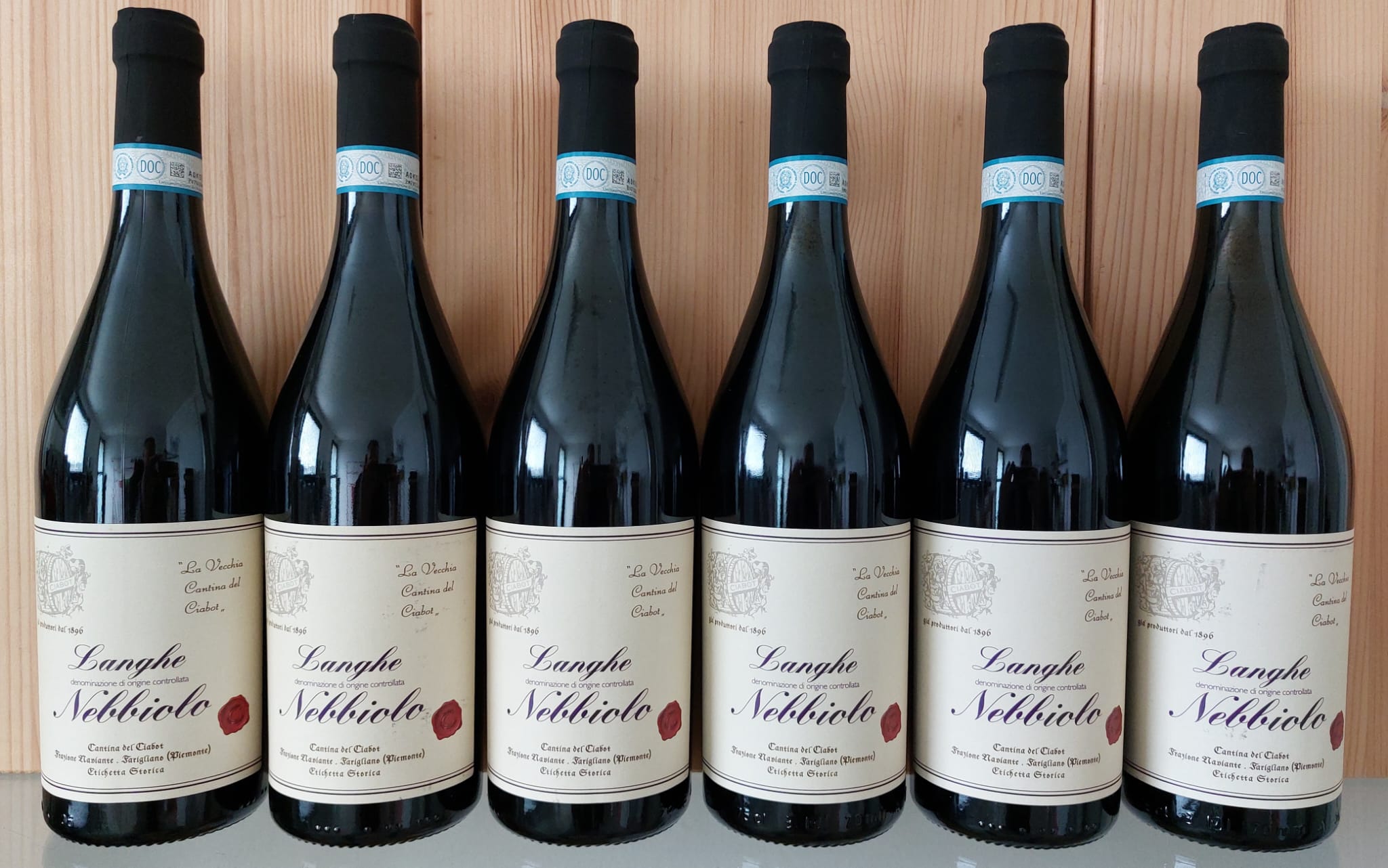 Ciabot<br> Langhe DOC <br> Nebbiolo <br> 6 bottles
