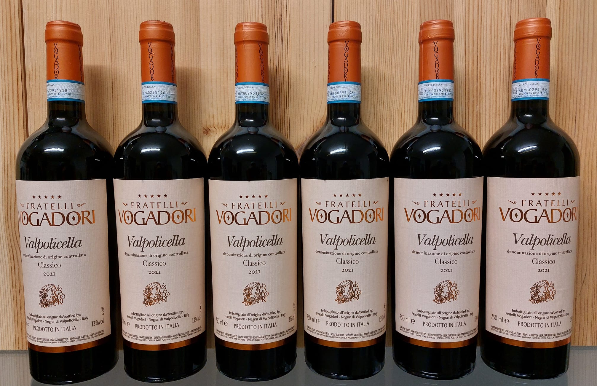 Vogadori <br> Valpolicella DOC <br> Classico <br> 6 bottles
