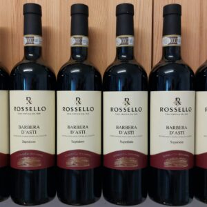 Rossello <br> Barbera d'Asti DOCG <br> Superiore <br> 6 bottles