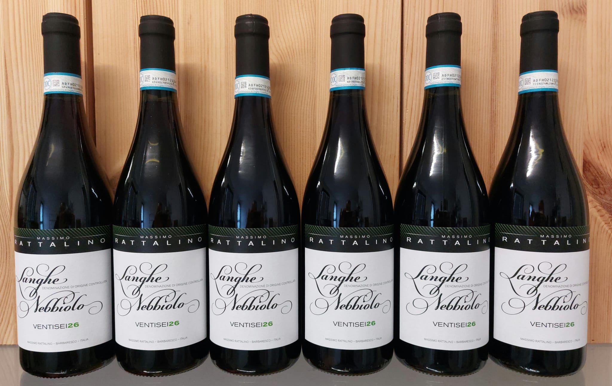 Rattalino Massimo <br> Langhe DOC Nebbiolo <br> Ventisei26 <br> 6 bottles