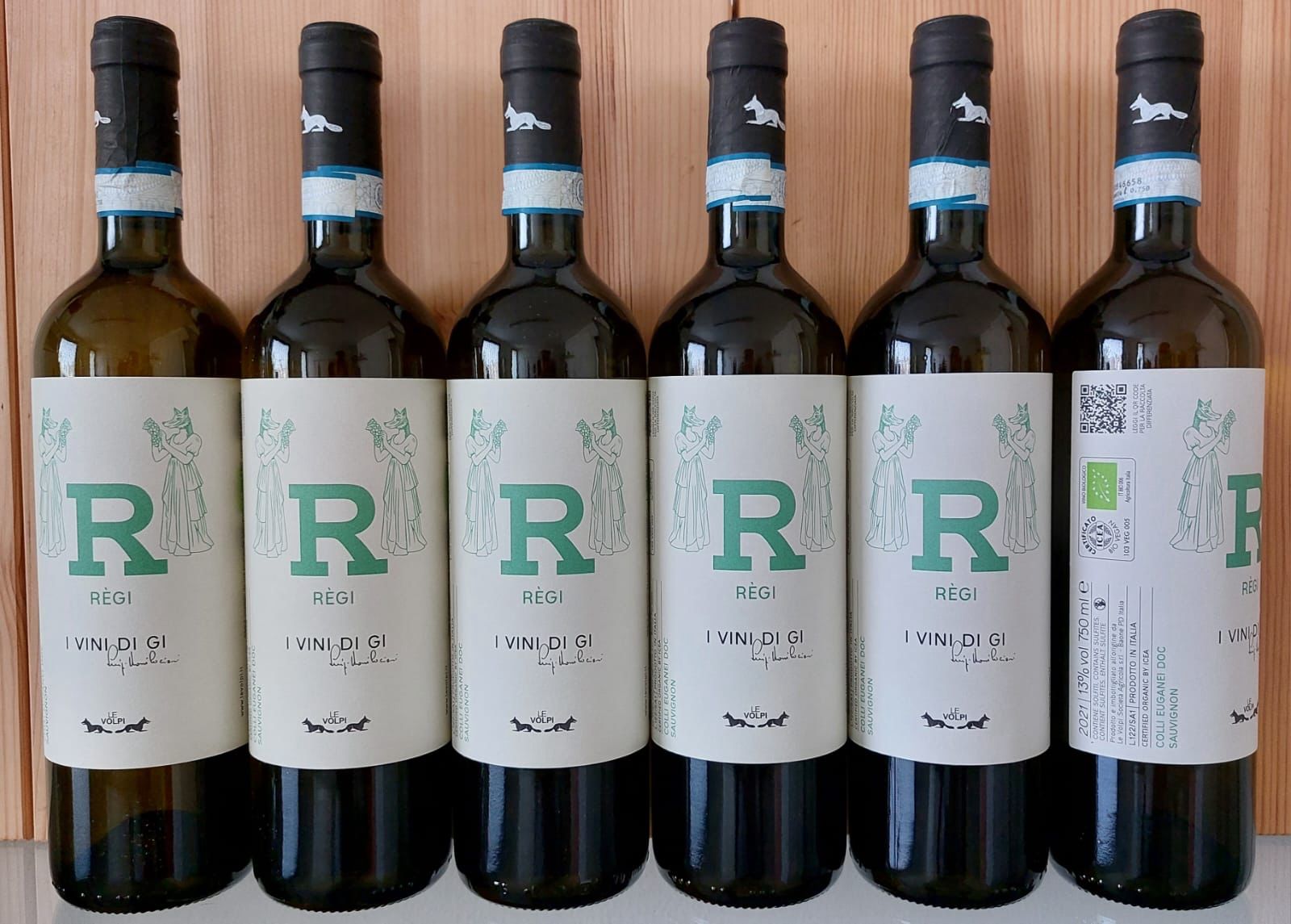 Le Volpi <br> Sauvignon DOC <br> Regi Organic <br> 6 Bottles
