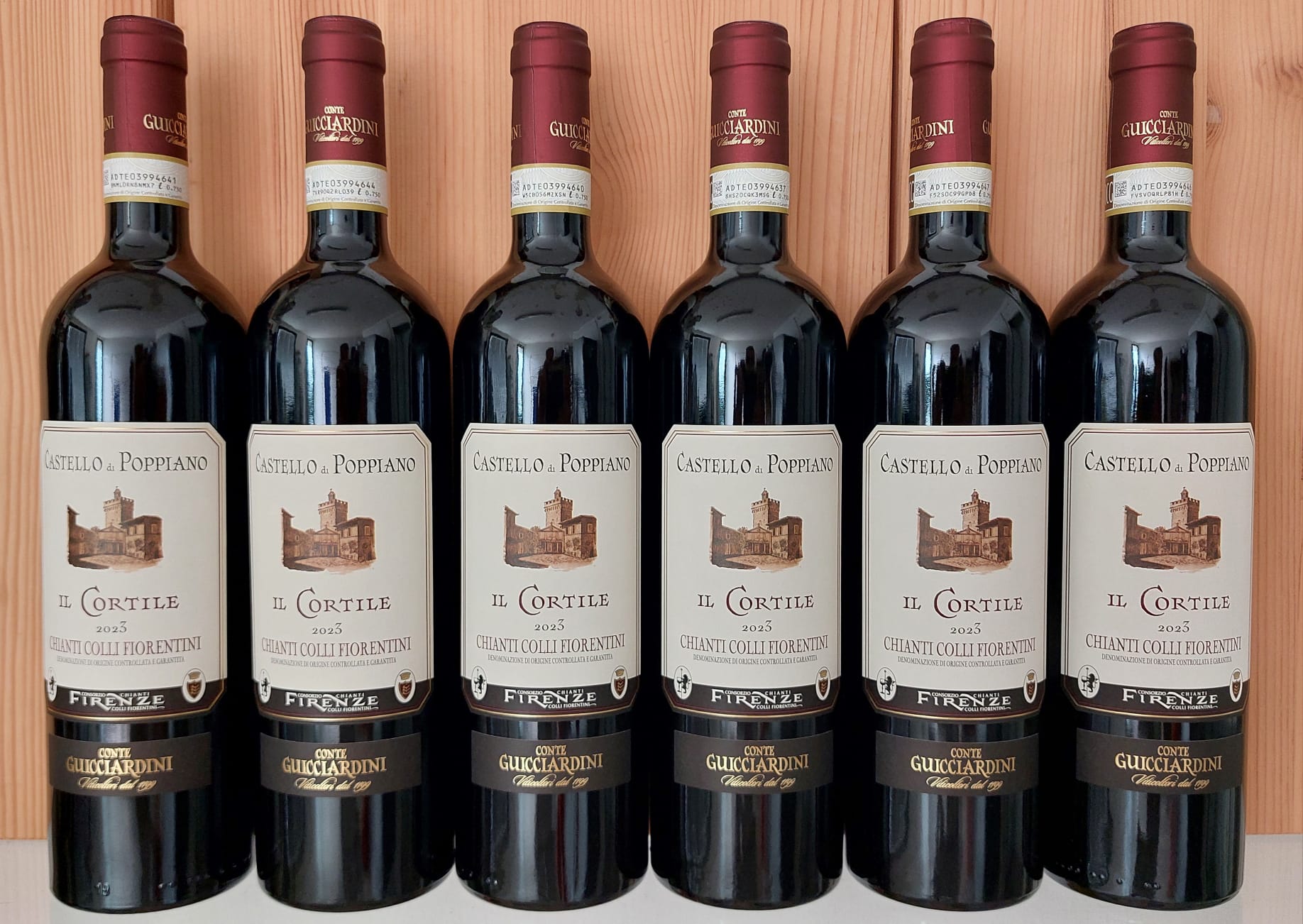 Conte Guicciardini <br> Chianti Colli Fiorentini DOCG <br> Il Cortile <br> 6 bottles